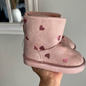 H&M pink boots 7.5-8